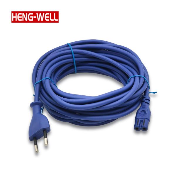 HENG-WELL High Quality EU Power Cord 2 Pin Customized for Smart Home Appliances | AC Power Cable Extension Cord Supplier