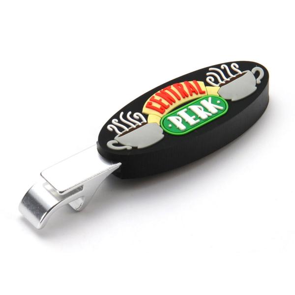 Personalized PVC Bottle Opener Easy Operation Decorative Bottle Openers