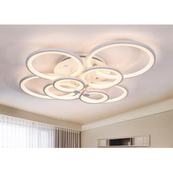 Lumière accrochante d'intérieur blanche de têtes de cercle multi de la zone pâle