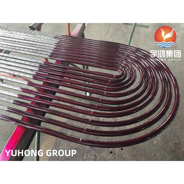Industria de petróleo inconsútil de acero inoxidable del tubo del cambiador de calor del TUBO EN FORMA DE U de la tubería de la bobina del tubo de la curva en U de ASTM A269 ASTM A213 TP 316