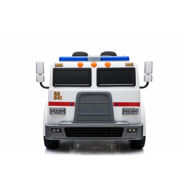 Стиль езды на игрушке 2022 завод 12В батарейки работают дети машина скорой помощи для детей