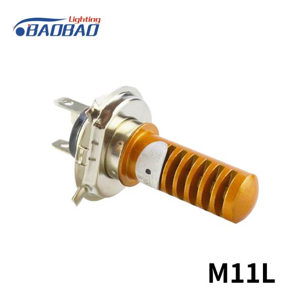 M11L RTD H4 850Lumen BA20D Motorcycle led headlight
