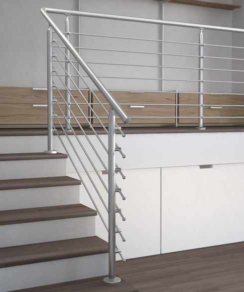 Handrails 8mm SS316 Stainless Steel Railing Balusters