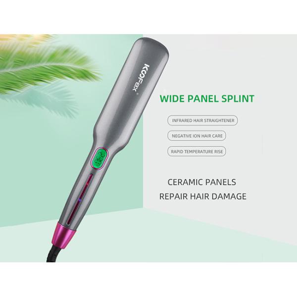 Портативный 220V ионный ультракрасный плоский утюг, раскручиватель волос Multiscene быстрый нагревая