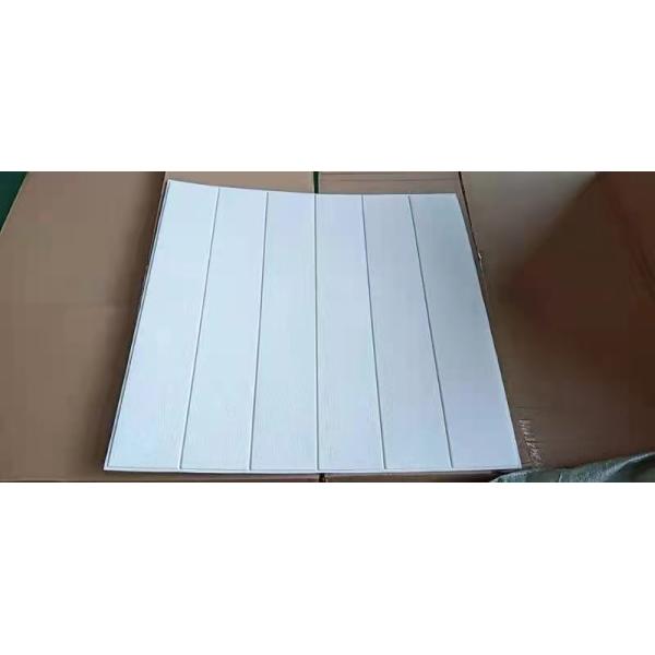 Moderno estilo 3D de madera panel de pared de cubierta de pegatinas con tecnología a prueba de agua