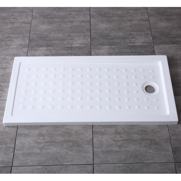 90mm Diameter Waste Hole Rectangular Acrylic Shower Base Bathtub Tray with Full Sizes