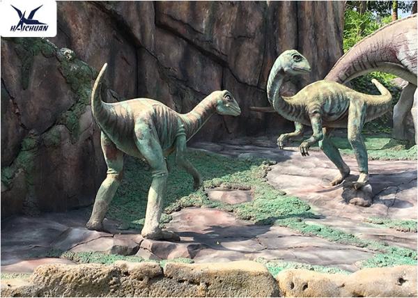 Handmade Cartoon Life Size Fiberglass Statues Dinosaur Fiberglass Resin Statues