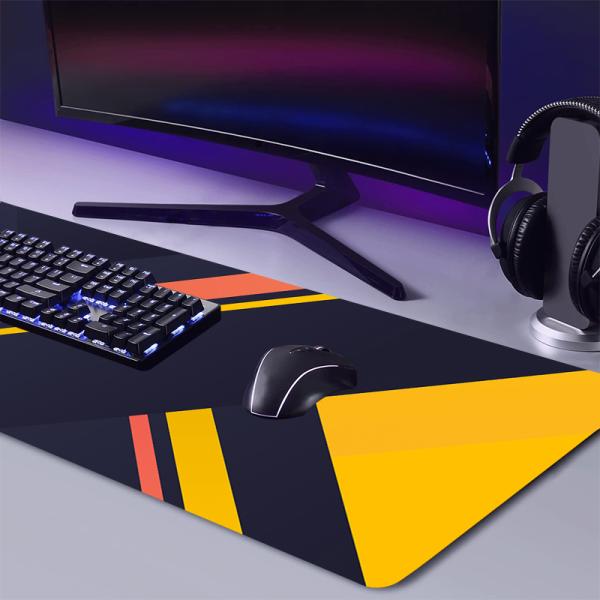 XYDAN Desk Mat Sublimation Custom Logo Print Extended Mousepad in Various Thickness