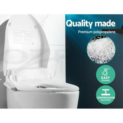 Heated Smart Bidet Toilet Seat Temperature Sensor Water Nozzle Bidet Washing