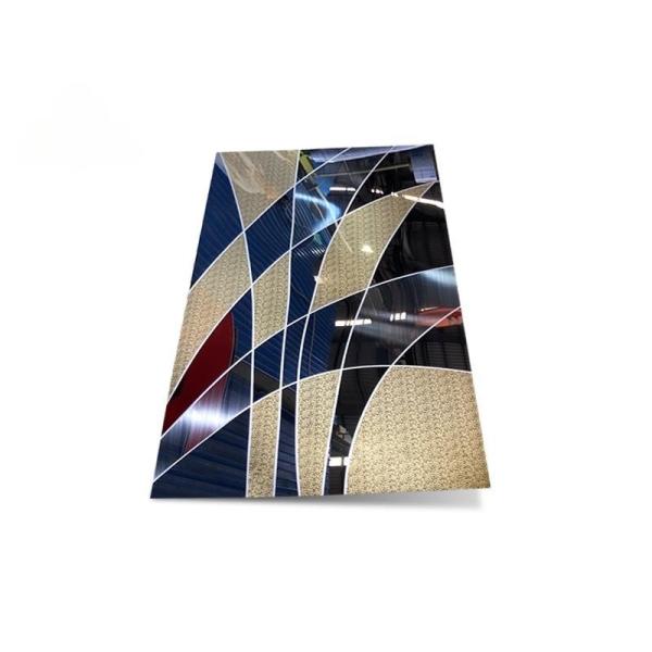 Ранг 304 316 вытравленная зеркалами панель листа двери лифта нержавеющей стали подгоняла картины