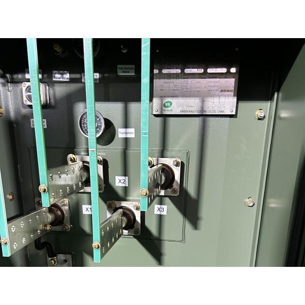 Transformador de distribución sumergido en aceite de tres fases de 1300Kva con certificación UL