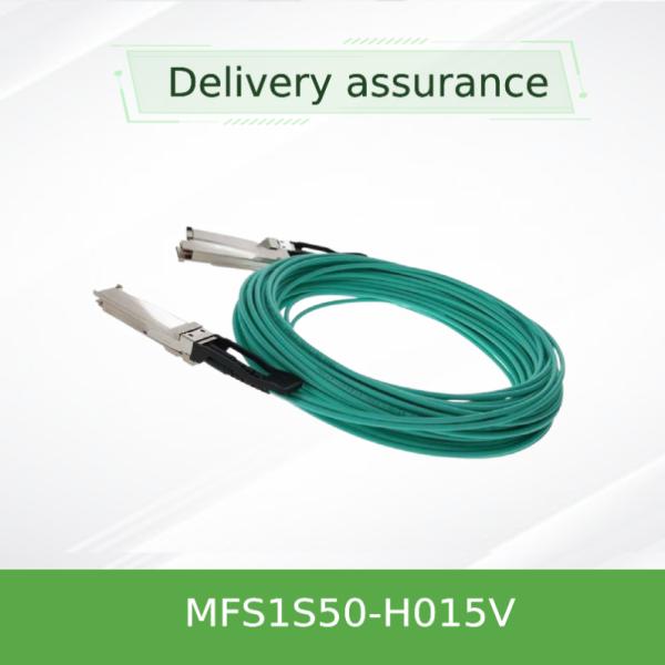 Cable de alta velocidad del cable de MFS1S50-H015V Mellanox AOC para el centro de datos