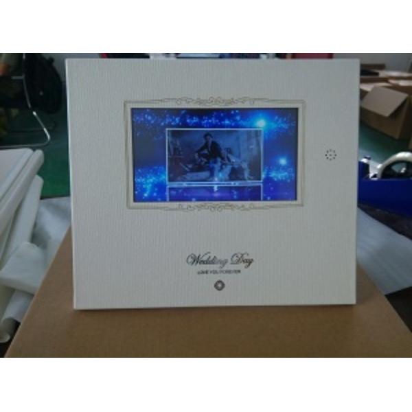 HD Wedding Gift Stylish Video Marketing Mailer 128M Memory Space Efficient