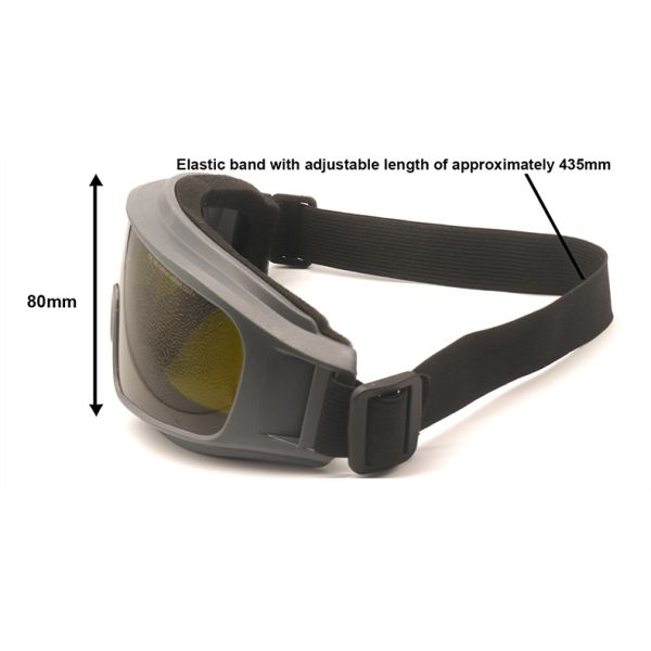Classic CE En166 Biodegradable Accessories Nurses Safety Stone Wall Dark Lens Myopia Stylish Working Protective Glasses