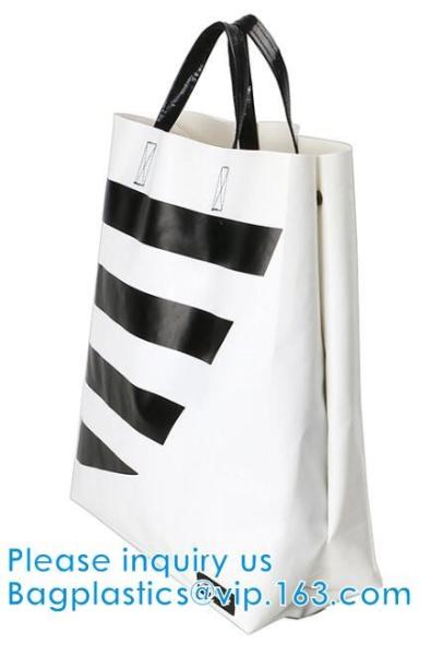 Custom Eco Friendly Tarpaulin Fashion Outdoor Sport Waterproof Tote Bag Dry Bags Pvc Waterproof Bag For Women Shopping
