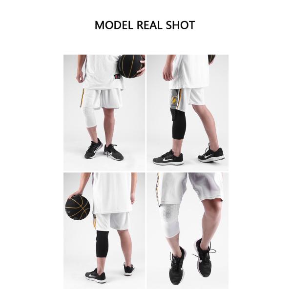 Рукав ноги сота высокой эластичной расчалки ноги обжатия защиты анти-