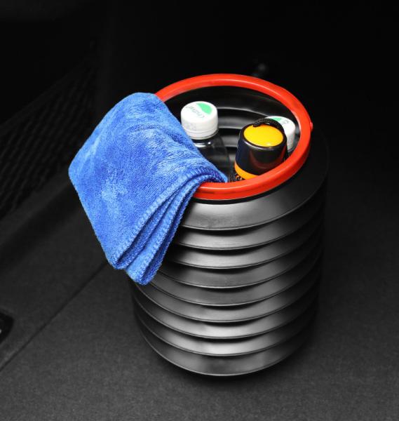 Hot Car Accessories Can Be Installed Everywhere to Save Space Portable Car Retractable Garbage Cans