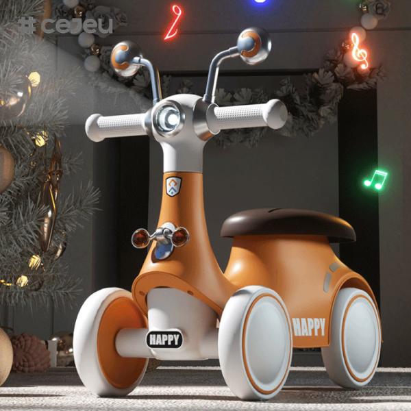 Snail appearance design+EVA wheels+PP material，with music,lights,pink/orange/green,three of colour，for boys and girls