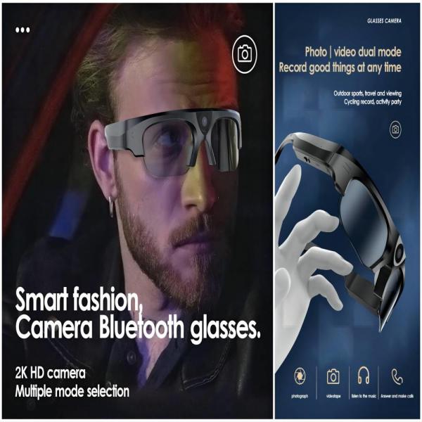 камера солнечных очков 3in1 умная Bluetooth видео- с фото, видео, аудио