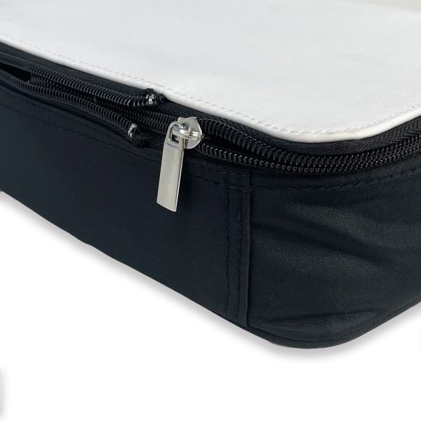 Portable Canvas Sublimation Lunch Totes DIY Printable Sublimation Insulated Picnic Bag Blanks