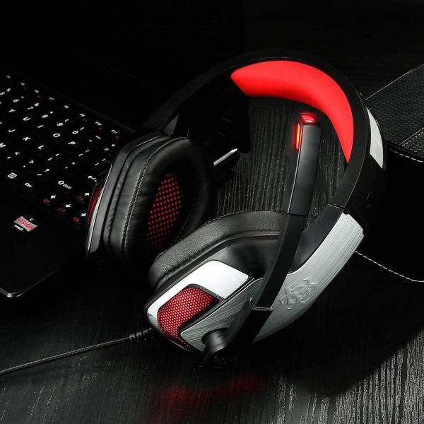 Noise Isolating 2.2m 50mm Hunterspider V4 Gaming Headset