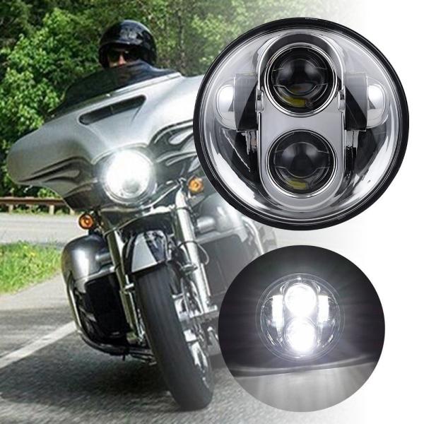 Waterproof/60W/5.75-inch/Day Maker/Round LED Cree Projector/Motorcycle Headlight for Harley Davidson