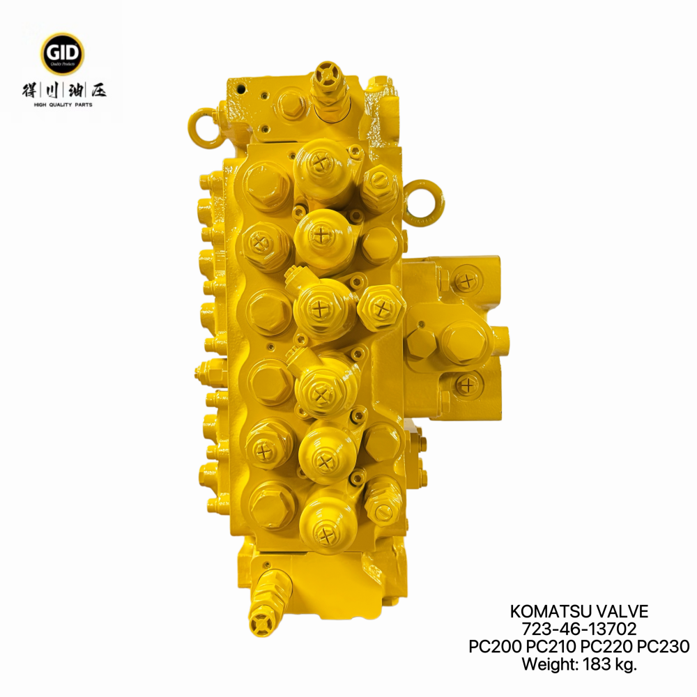 Komatsu PC200-6 Hydraulic Main Control Valve 723-46-13702 Excavator Hydraulic Valve