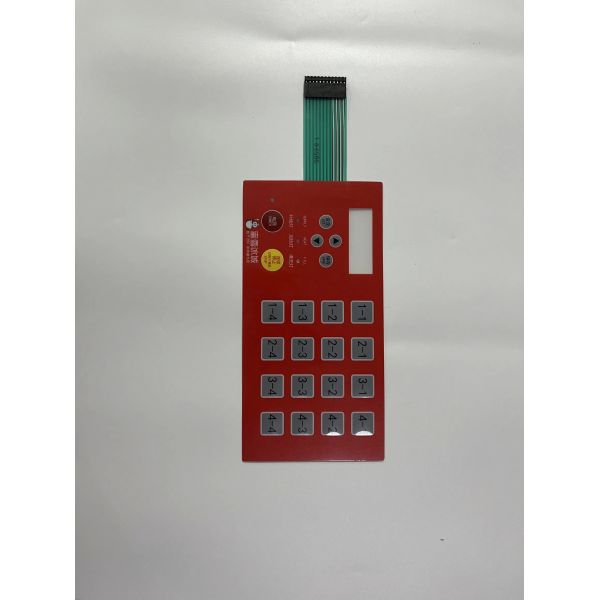 Custom Medical Grade PET Film Membrane Switch Keypads with Waterproof Dustproof Design and 500,000 Press Lifespan