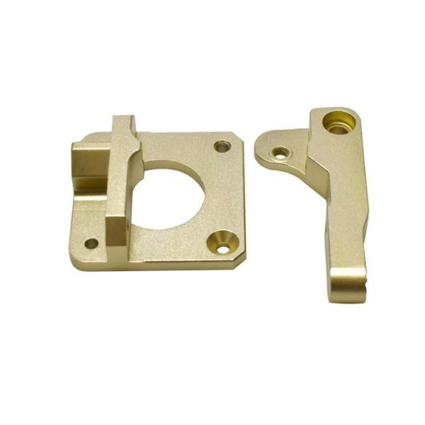 All Metal champagne CR10 3D Print Head Extruder 1.75mm Left Right