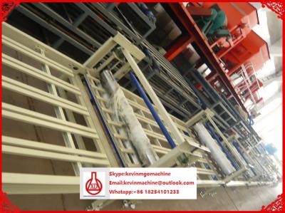Linha alta do painel de sanduíche da densidade, máquina de pouco peso do painel de parede da movimentação dobro 