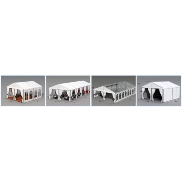 Eleagant 1200 People Outside Wedding Tents , White Custom Event Tents