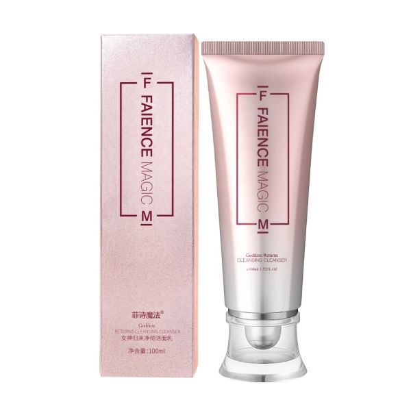 Factory Customized Organic Cream Skincare Hyaluronic Acid Anti-Wrinkle Facial Cleanser Magic Moisturizing Whitening Face Wash