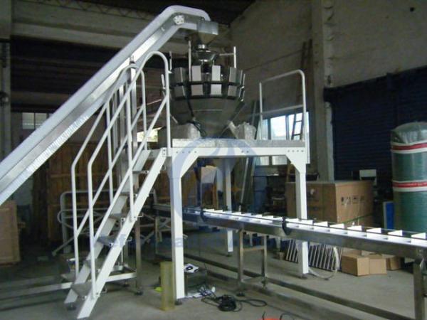 Supporting Platform Auxiliary Equipment For Multihead Weigher And Packaging Machine
