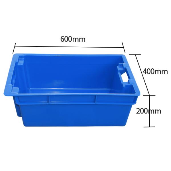Customize Surface Handling Plastic Turnover Crate for Transportation and Storage