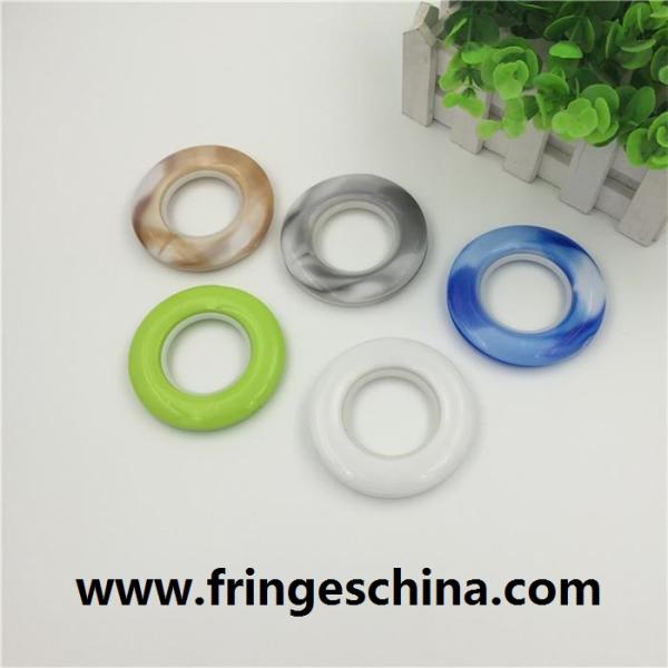 Fashion Prime ABS Plastic Custom Curtain Rings Circles Rod Accessories