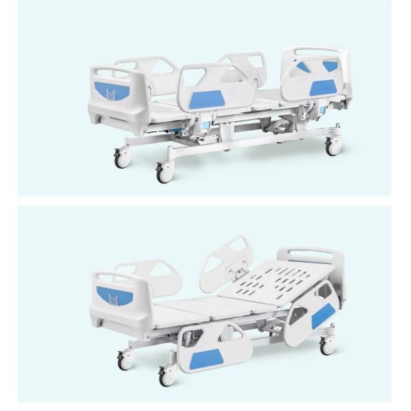 Cheap Adjustable Professional Electric Medical Clinic Icu Bed With Side Rails
