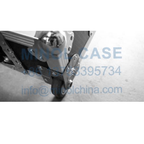 Aluminum LCD LED Plasma TV Flight Case With 4 Wheels Aluminum TV Trunk Case