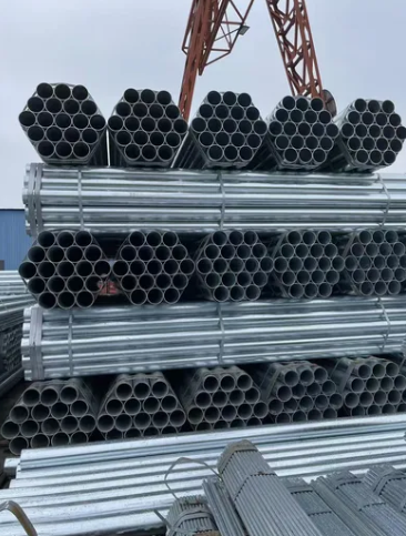 Hot Dip Galvanized Carbon Steel Pipe 1.5 Inch SCH40 With 275 Gsm Zinc Coating And 6 Meter Length For Outdoor Water Supply
