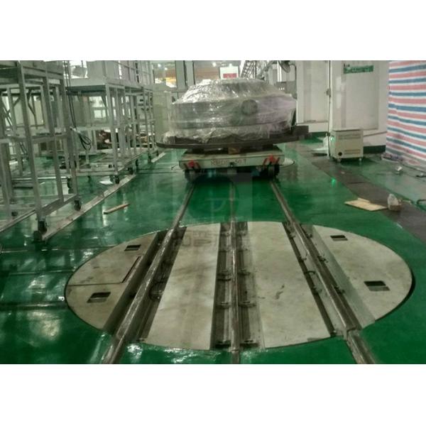 5t industrial electric turntable for steel mill material handling car on railway