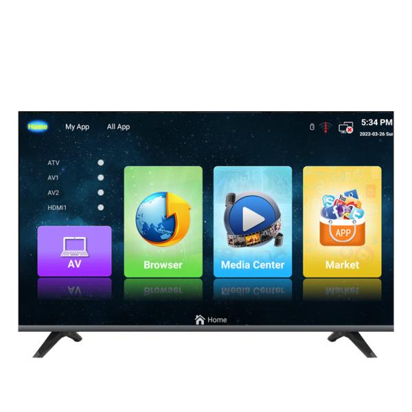 24 32 43 pouces 50 pouces Téléviseur à domicile Digital Smart TV Uhd Led TV