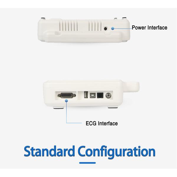 Машина ветеринара ECG руководств GB/T18830-2009 12 портативная
