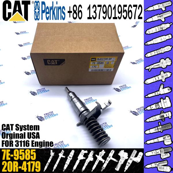 3116 3126 Engine Fuel Injector Nozzle 7E9585 0R-3742 7E-9585 For Caterpillar Excavator