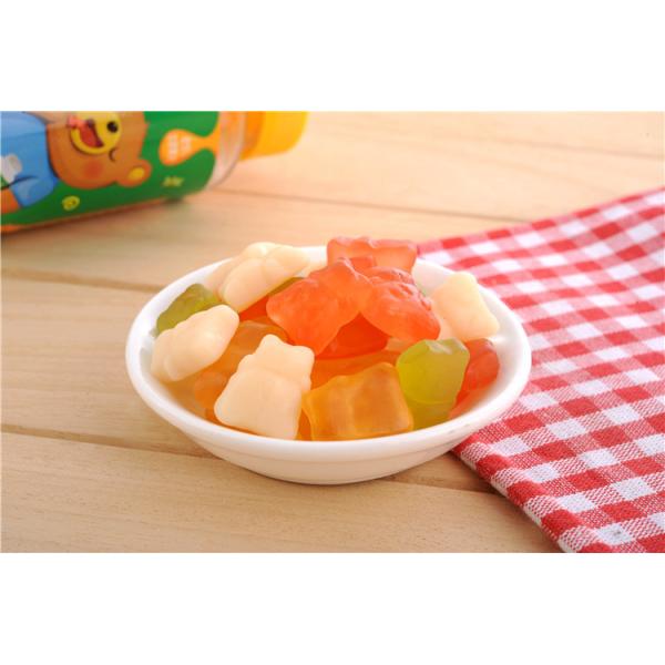 Delicious Mixed Fruit Gummy Bears / Gummy Bear Sweets Individual Bag Wrapped