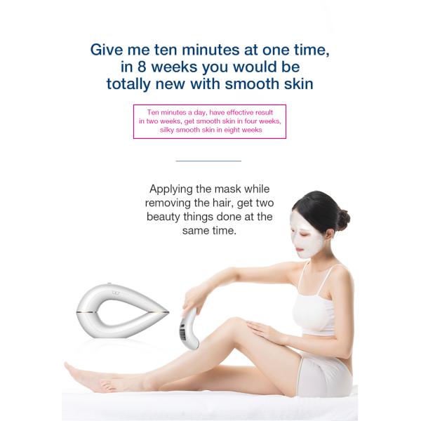 Лазерное устройство для удаления волос с сапфировым льдом, безболезненная машина для лазерной эпиляции