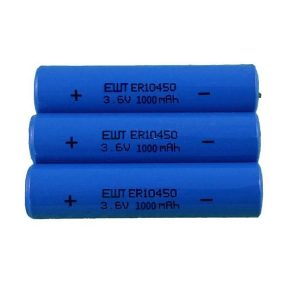 Lithium Thionyl Chloride Battery 1000mAh 3.6V ER10450 Battery