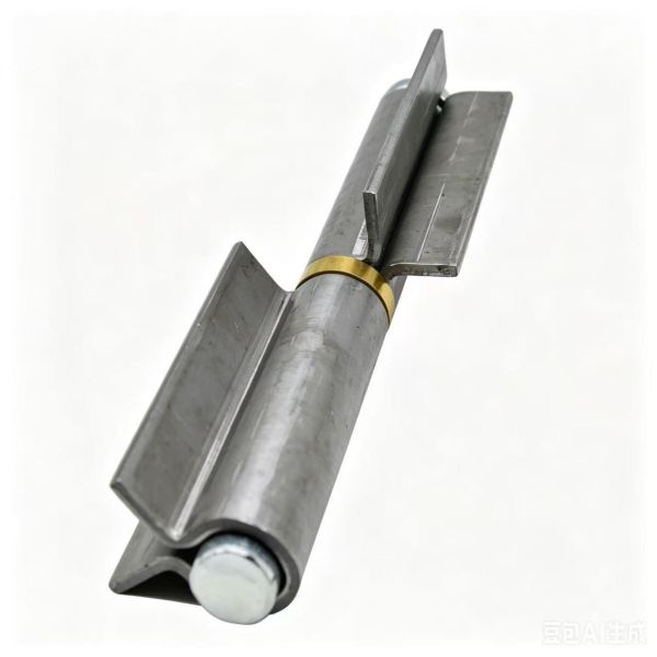 Welding hinge H26502X hinge leaf ringent, with washer or bearing,material:iron, finishing:self color or zinc plating