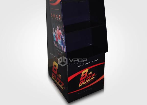 Custom Logo Printed Cardboard Advertising Displays Enviromental Friendly For Retail Store