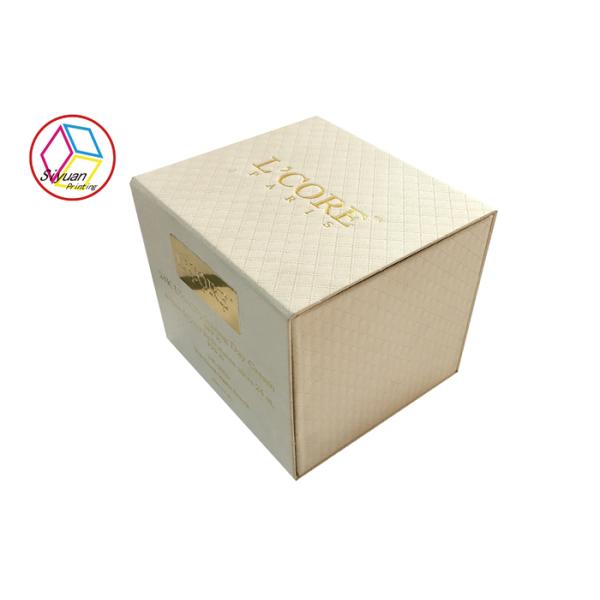 Magnet Flip Printing Rectangular Gift Boxes For Cosmetic Packaging