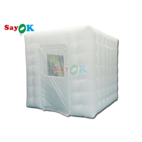 Led Light Inflatable Marquee Tent Children Inflatable Cube Party Nightclub Tent Small Tent