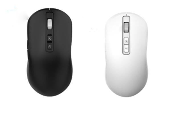 2.4G+Bluetooth AI Mouse With 7 Buttons 1200-2400DPI Adjustment 3.7V/400mA Battery